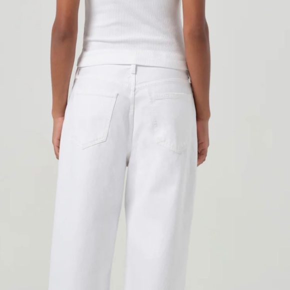 Agolde Women's Flare White Jeans - Picture 2 of 9